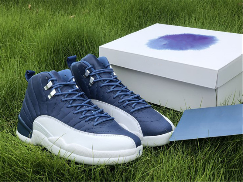 Hot Authentic 12 Indigo Stone Blue Legend Blue Obsidian Basketball Shoes Men Real Carbon Fiber 12S Outdoor Sneakers Sports With Box
Hot Authentic 12 Indigo Stone Blue Legend Blue Obsidian Basketball Shoes Men Real Carbon Fiber 12S Outdoor Sneakers Sports With Box
