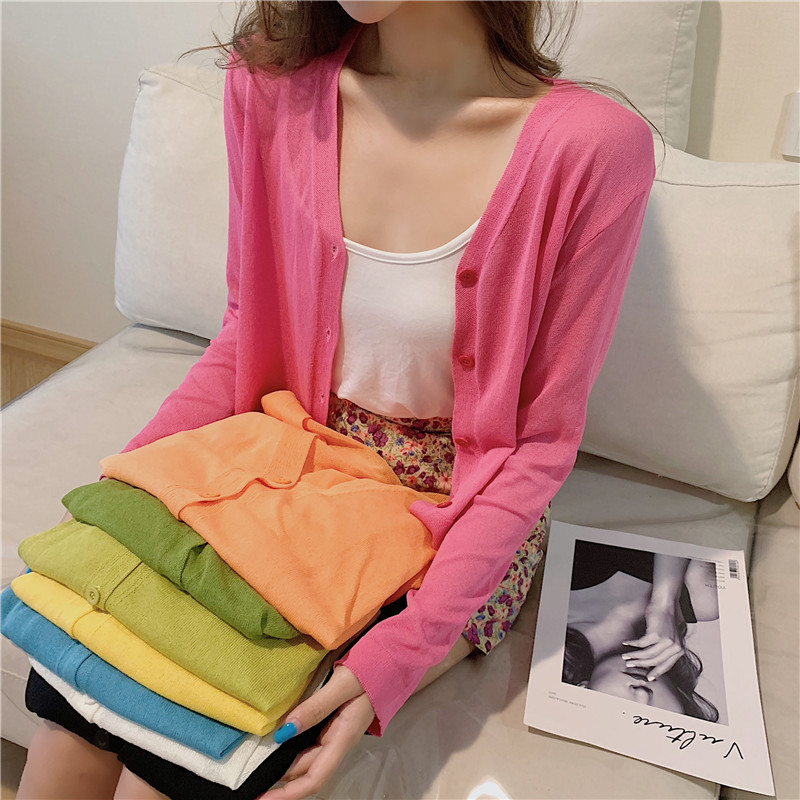 Spring Thin Coats Women Cardigans 2020 Fashion Slim Ladies Knitted Sweater Long Sleeve Buttons Sweater, Black
Spring Thin Coats Women Cardigans 2020 Fashion Slim Ladies Knitted Sweater Long Sleeve Buttons Sweater, Black