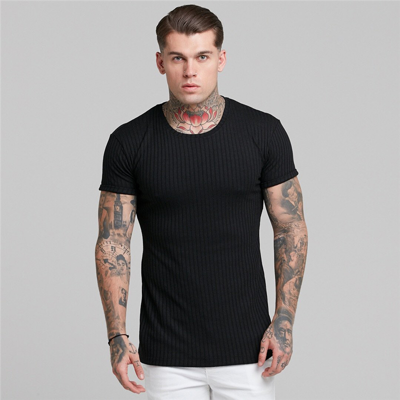 New Fitness Running T Shirt Men Sport Knitwear Gym T-shirt Elastic Short Sleeve Sweater Sportswear Bodybuilding Training Tshirt, Blue
New Fitness Running T Shirt Men Sport Knitwear Gym T-shirt Elastic Short Sleeve Sweater Sportswear Bodybuilding Training Tshirt, Blue
