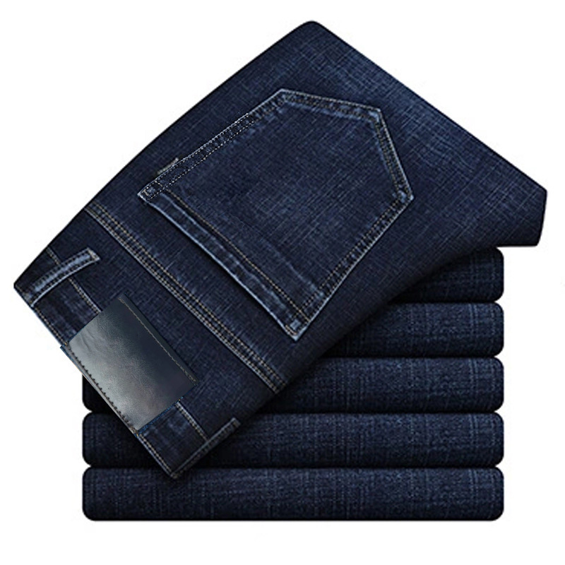 Jeans Men Straight-Cut Loose and Plus-sized Business Casual Pants High Quality Autumn Winter Elasticity Youth MEN'S Trousers, Black
Jeans Men Straight-Cut Loose and Plus-sized Business Casual Pants High Quality Autumn Winter Elasticity Youth MEN'S Trousers, Black