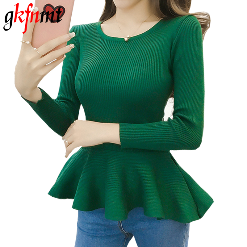 2020 Autumn Winter Long Sleeve Ruffle Pullover Women Sweater Knitted Sweaters O-Neck Tops Korean Pull Femme Jumper Female Black
2020 Autumn Winter Long Sleeve Ruffle Pullover Women Sweater Knitted Sweaters O-Neck Tops Korean Pull Femme Jumper Female Black
