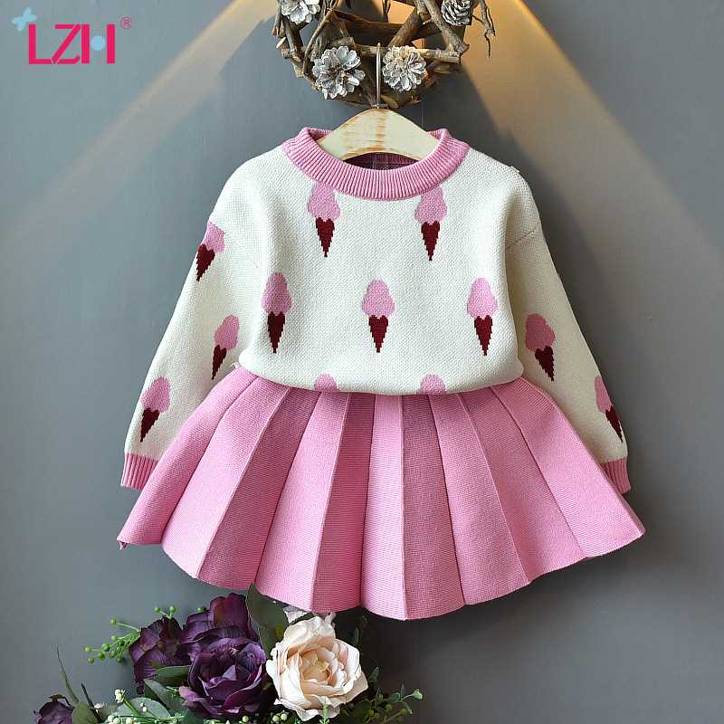 LZH Girls Clothes 2020 New Autumn Winter Girls Clothing Knitted Sweater+Skirt 2Pcs Kids Outfit For Sets Children Clothing, Pink
LZH Girls Clothes 2020 New Autumn Winter Girls Clothing Knitted Sweater+Skirt 2Pcs Kids Outfit For Sets Children Clothing, Pink