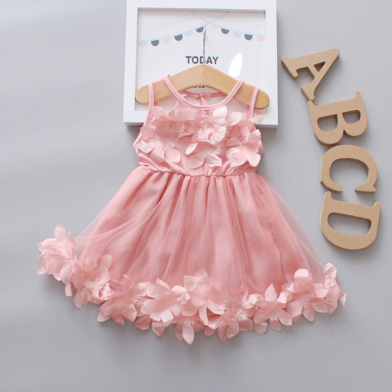 Children Girls Princess Dress Baby Girls Elegant Party Dress Little Girl Cute Flowers Summer Sleeveless Chiffon, Pink
Children Girls Princess Dress Baby Girls Elegant Party Dress Little Girl Cute Flowers Summer Sleeveless Chiffon, Pink