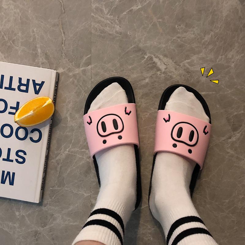 Women Summer Slippers Cute pig Soft Sole Slides Home bath Slippers Indoor & Outdoor Sandals Women Shoes beach Flip Flops, Black
Women Summer Slippers Cute pig Soft Sole Slides Home bath Slippers Indoor & Outdoor Sandals Women Shoes beach Flip Flops, Black
