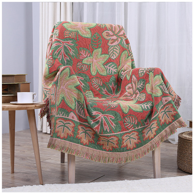 Maple Leaf Thicken Throw Blankets Boho Tassels Cotton Blanket Multifunction Chair Sofa Cover Tapestry Bedspread Home Decor
Maple Leaf Thicken Throw Blankets Boho Tassels Cotton Blanket Multifunction Chair Sofa Cover Tapestry Bedspread Home Decor