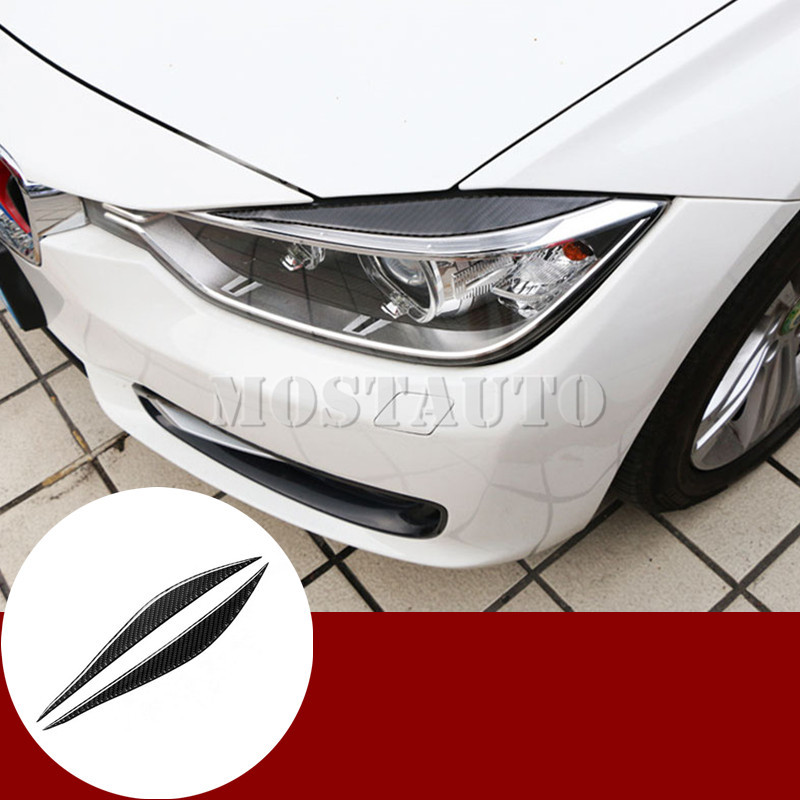 For BMW 3 Series F30 F31 Carbon Fiber Headlight Eye Lid Eyebrow Cover 2013-2018 2pcs
For BMW 3 Series F30 F31 Carbon Fiber Headlight Eye Lid Eyebrow Cover 2013-2018 2pcs
