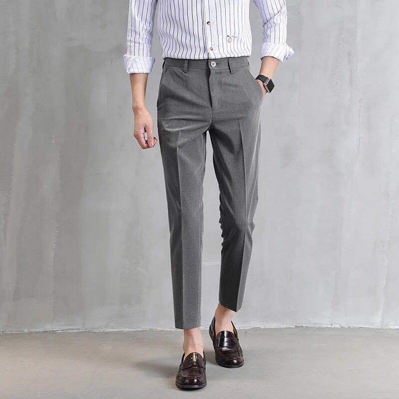 Ankle-Length Linen Pants Men Slim Fit Dress Pants Casual Trousers Men's Formal Suit 2020 New Grey Black Beige L91, Khaki
Ankle-Length Linen Pants Men Slim Fit Dress Pants Casual Trousers Men's Formal Suit 2020 New Grey Black Beige L91, Khaki
