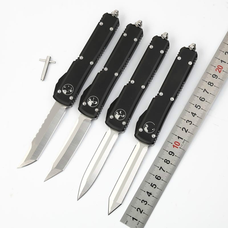 UT UTX Round/ Square D2 blade double action tactical self defense folding edc knife camping knife hunting knives xmas gift
UT UTX Round/ Square D2 blade double action tactical self defense folding edc knife camping knife hunting knives xmas gift