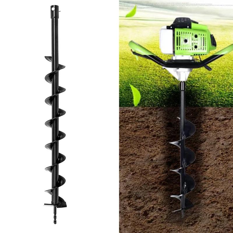 800mmX80mm Auger Drill Bit Hole Digger Earth Auger Garden Petrol Post Hole Digger Tool Ground Drill Machine Tools Accessories
800mmX80mm Auger Drill Bit Hole Digger Earth Auger Garden Petrol Post Hole Digger Tool Ground Drill Machine Tools Accessories