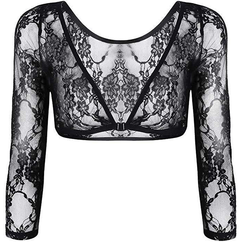 Sexy V Neck Mesh Crop Tops 2020 Spring Summer Long Sleeve Short Shirts Women White Black Casual Blouse Tops 
Sexy V Neck Mesh Crop Tops 2020 Spring Summer Long Sleeve Short Shirts Women White Black Casual Blouse Tops