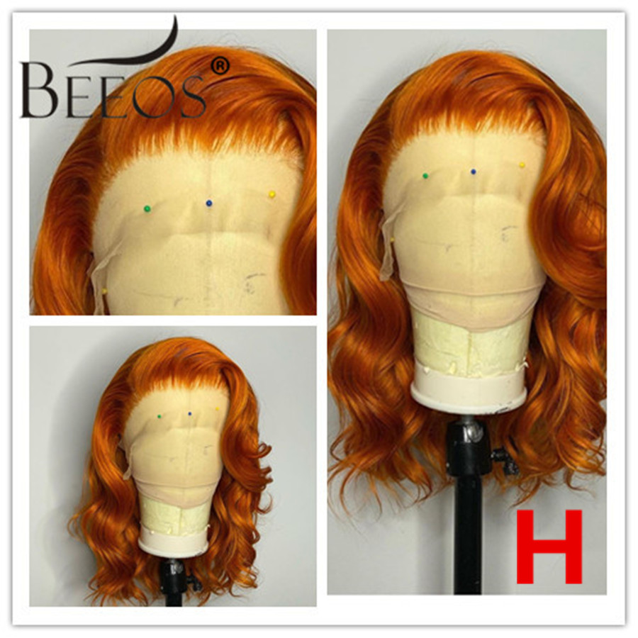 Beeos 180% 13*6 Deep Part Lace Front Human Hair Wig Short Wavy Bob Hair Light Brown Brazilian Remy Hair Bleached Knots
Beeos 180% 13*6 Deep Part Lace Front Human Hair Wig Short Wavy Bob Hair Light Brown Brazilian Remy Hair Bleached Knots