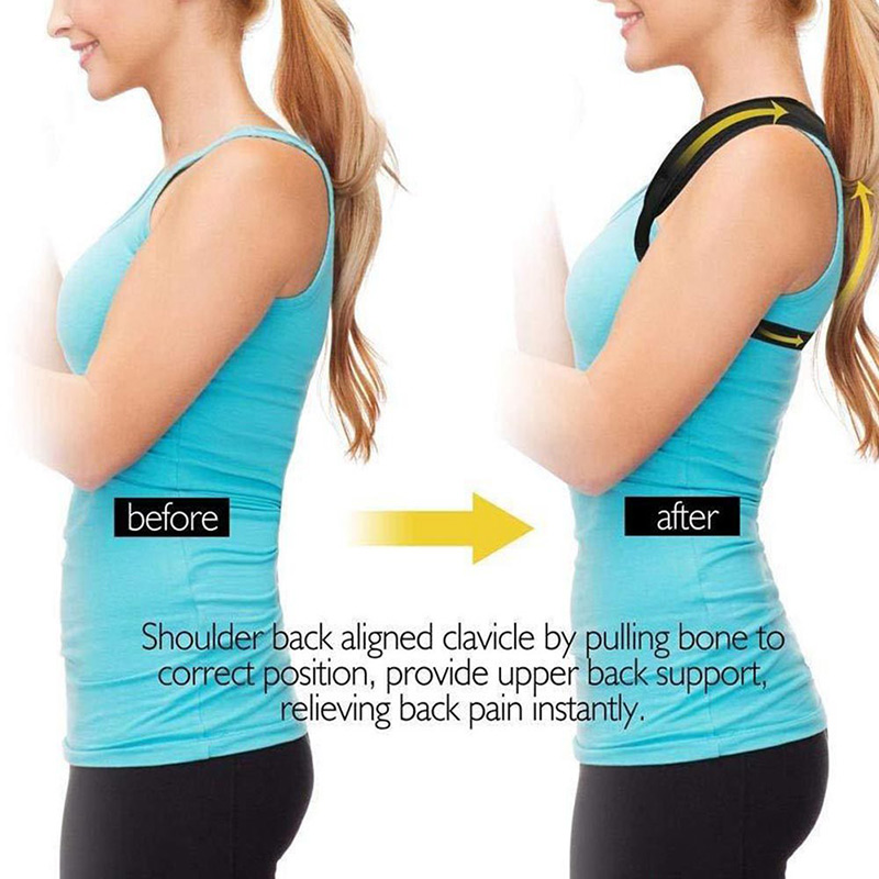 Brace Support Belt Adjustable Back Posture Corrector Clavicle Spine Back Shoulder Lumbar Posture Belt Corset Correction, Back support
Brace Support Belt Adjustable Back Posture Corrector Clavicle Spine Back Shoulder Lumbar Posture Belt Corset Correction, Back support