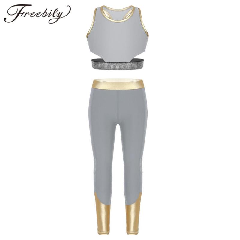 Teen Kids Girls Sportswear Stretchy Sleeveless Sport Tank Crop Top with Leggings Pants Fitness Workout Exercise Sports Outfit, Black
Teen Kids Girls Sportswear Stretchy Sleeveless Sport Tank Crop Top with Leggings Pants Fitness Workout Exercise Sports Outfit, Black