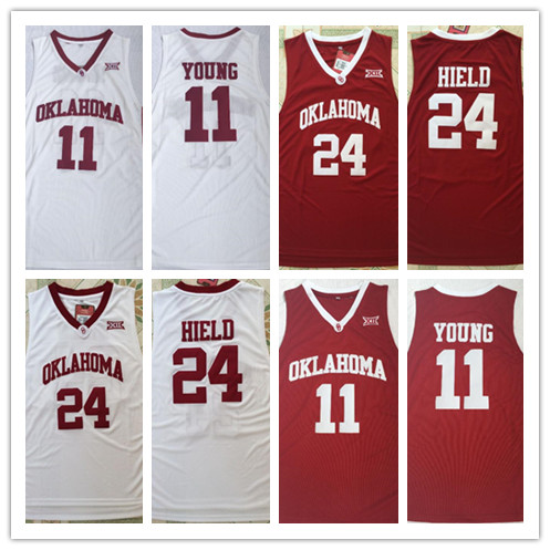 NCAA Oklahoma Sooners 24 Buddy Hield Trae 11 Young Basketball Jerseys University wears Stitched Jersey -2XL Top Quality, As pics
NCAA Oklahoma Sooners 24 Buddy Hield Trae 11 Young Basketball Jerseys University wears Stitched Jersey -2XL Top Quality, As pics