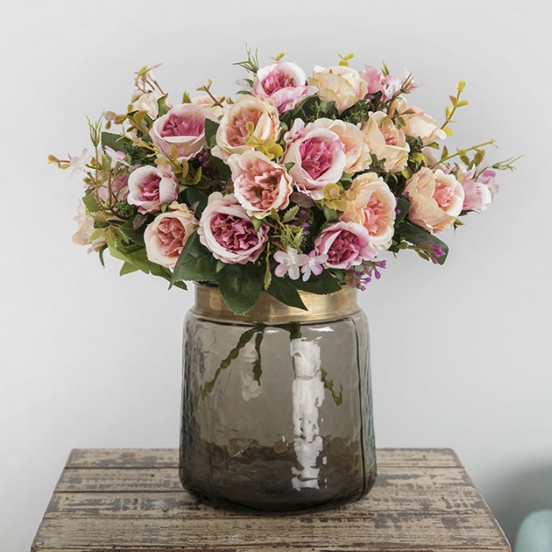 5 forks 8 Heads Bouquet Camellia Artificial Flower European Style Fake Flowers For Wedding Home Decor Bride Bouquet
5 forks 8 Heads Bouquet Camellia Artificial Flower European Style Fake Flowers For Wedding Home Decor Bride Bouquet