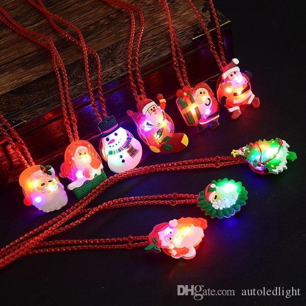 glow up flashing led necklace for christmas Kids Colorful Beads Chain LED Light Cartoon Santa Claus Pendant Necklace Party Favors
glow up flashing led necklace for christmas Kids Colorful Beads Chain LED Light Cartoon Santa Claus Pendant Necklace Party Favors