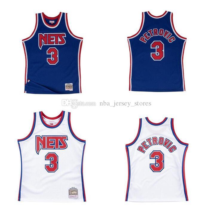 Men's Basketball Brooklyn Nets nba DRAZEN PETROVIC 3 Mitchell & Ness 1992-93 White Hardwoods Classics Authentic Jersey
Men's Basketball Brooklyn Nets nba DRAZEN PETROVIC 3 Mitchell & Ness 1992-93 White Hardwoods Classics Authentic Jersey