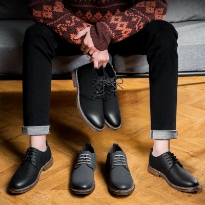 Leisure Round Head New Shoes Spring Men's Business Board Shoes Party and Office Oxford, As pic
Leisure Round Head New Shoes Spring Men's Business Board Shoes Party and Office Oxford, As pic