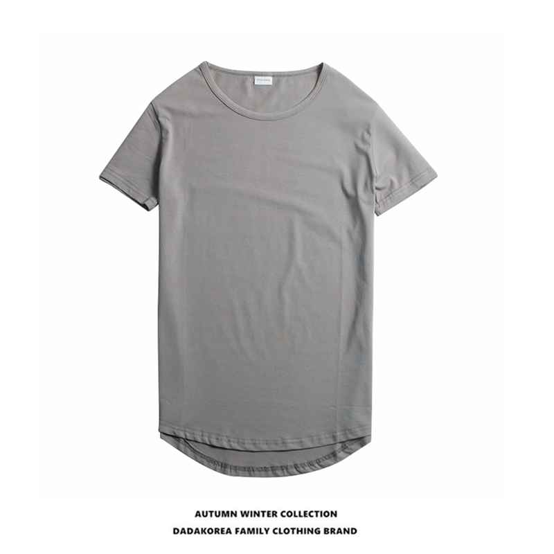 DADAKOREA summer wild solid color couple outfit trend curved hem half-sleeved short-sleeved t-shirt men' bottoming shirt, As shown
DADAKOREA summer wild solid color couple outfit trend curved hem half-sleeved short-sleeved t-shirt men' bottoming shirt, As shown