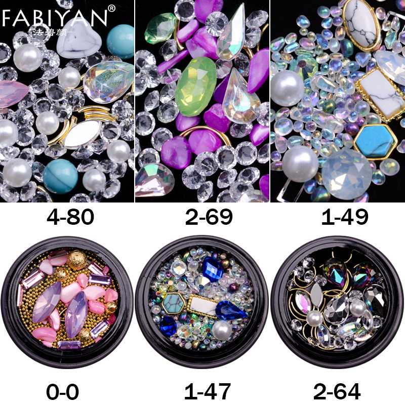 Nail Art Glitter Caviar Rhinestone Crystal Gem Stone Pearl Metal Accessories Tips Design Acrylic Gel UV Decoration Manicure Tool
Nail Art Glitter Caviar Rhinestone Crystal Gem Stone Pearl Metal Accessories Tips Design Acrylic Gel UV Decoration Manicure Tool