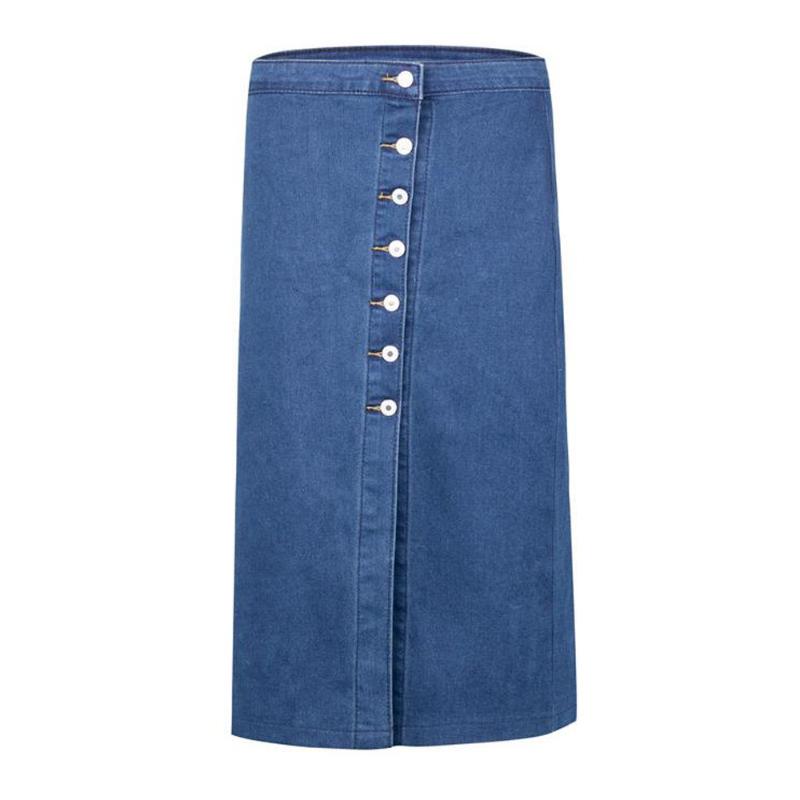 2020 Summer High Waist Bodycon Denim Skirts Elegant Vintage Jean Midi Skirt Plus Size Button Up Pencil Wrap Split Skirt Clothes, Jean skirt
2020 Summer High Waist Bodycon Denim Skirts Elegant Vintage Jean Midi Skirt Plus Size Button Up Pencil Wrap Split Skirt Clothes, Jean skirt