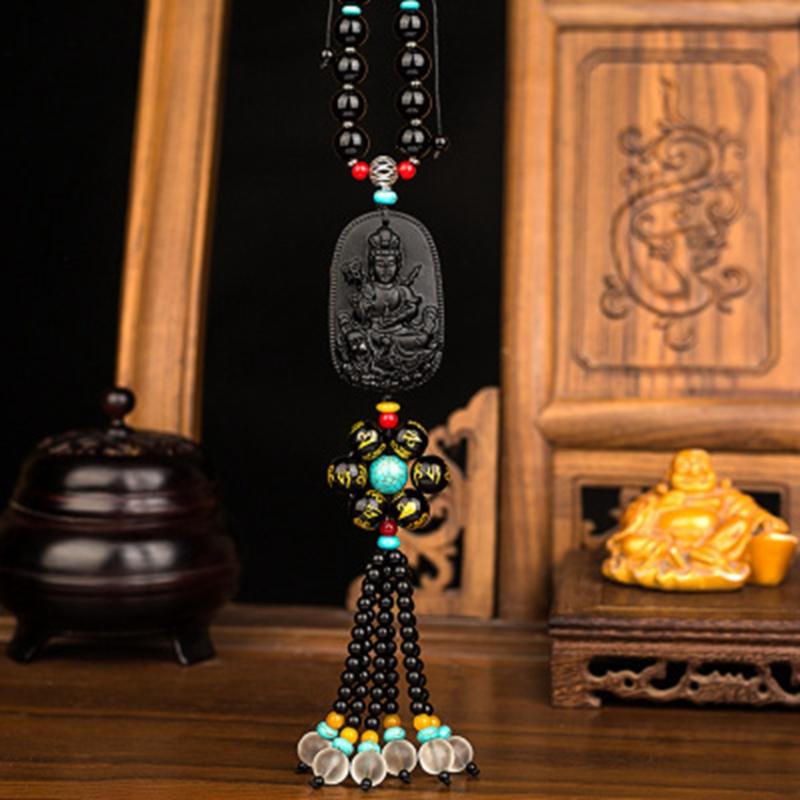 Car pendant jewelry obsidian brave gourd car interior supplies Buddha rearview mirror pendant Guanyin
Car pendant jewelry obsidian brave gourd car interior supplies Buddha rearview mirror pendant Guanyin