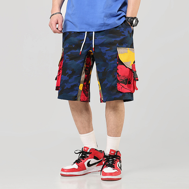 ZhuZunZhe 2020 Summer Japanese Large Size Personality Stitching Tooling Shorts Male Camouflage Five-Point Pants Fashion, Pink camouflage
ZhuZunZhe 2020 Summer Japanese Large Size Personality Stitching Tooling Shorts Male Camouflage Five-Point Pants Fashion, Pink camouflage