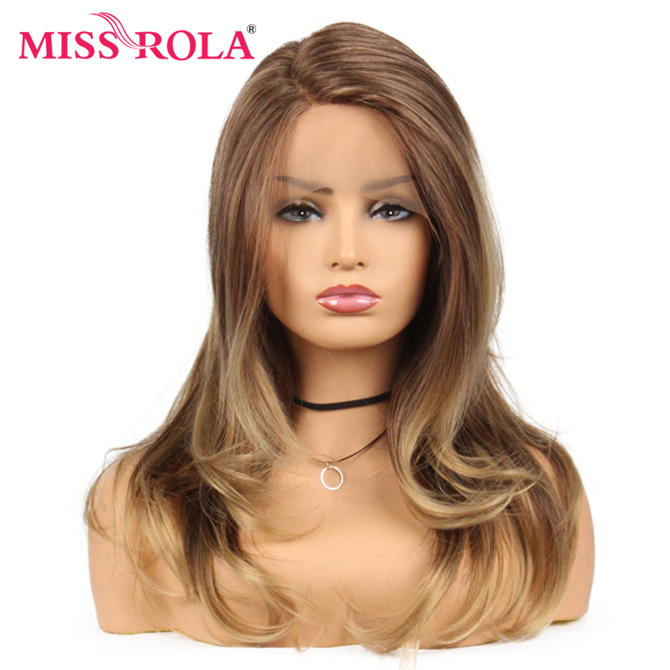 Miss Rola Long Wavy Ombre Brown Synthetic Lace Front Wig For Black Women Wig 150% Density 22 Inches Heat Resistant Fiber, Blonde
Miss Rola Long Wavy Ombre Brown Synthetic Lace Front Wig For Black Women Wig 150% Density 22 Inches Heat Resistant Fiber, Blonde