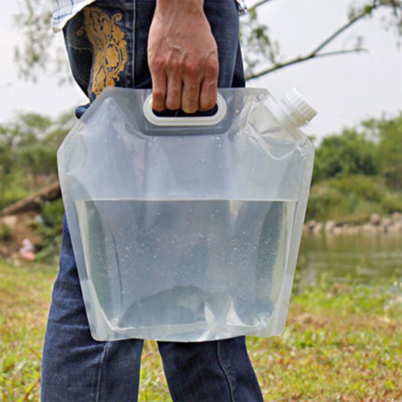 2 Pieces Camping Water Bag Picnic Flask Portable Large Capacity Folding Picnic Drinking Water Bag 5L Or 10L Camping Accessories, Transparent 5l
2 Pieces Camping Water Bag Picnic Flask Portable Large Capacity Folding Picnic Drinking Water Bag 5L Or 10L Camping Accessories, Transparent 5l