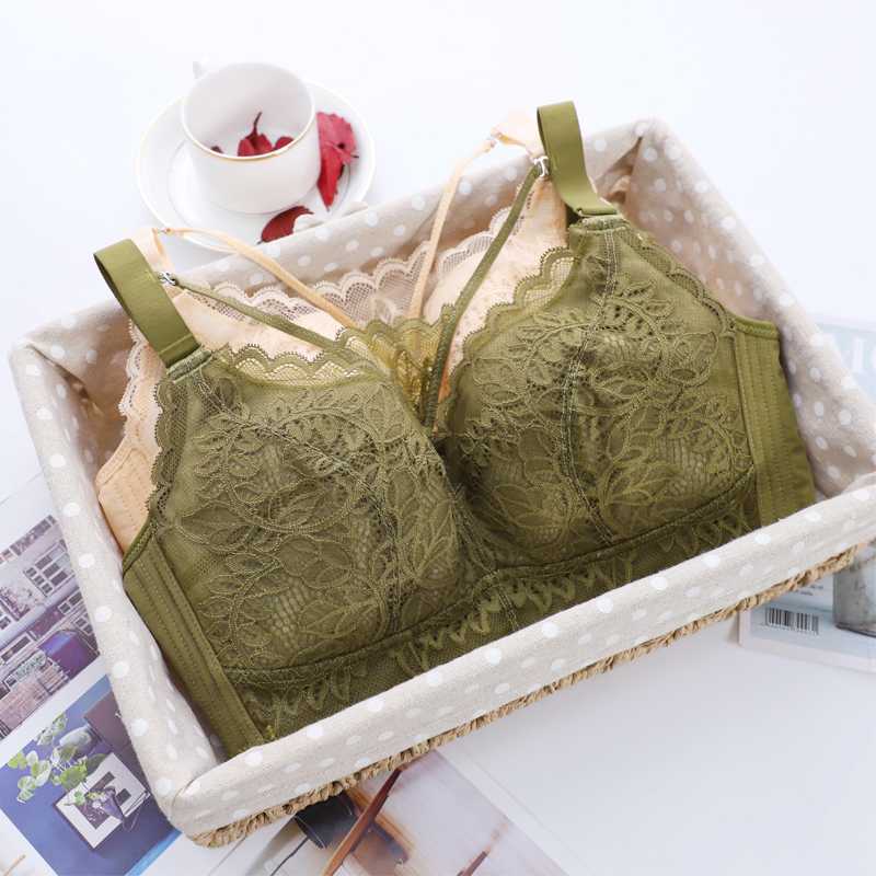 Women's Full Coverage Lace Wireless Non Padded Cotton Bra 34 36 38 40 42 B C D E, Beige
Women's Full Coverage Lace Wireless Non Padded Cotton Bra 34 36 38 40 42 B C D E, Beige