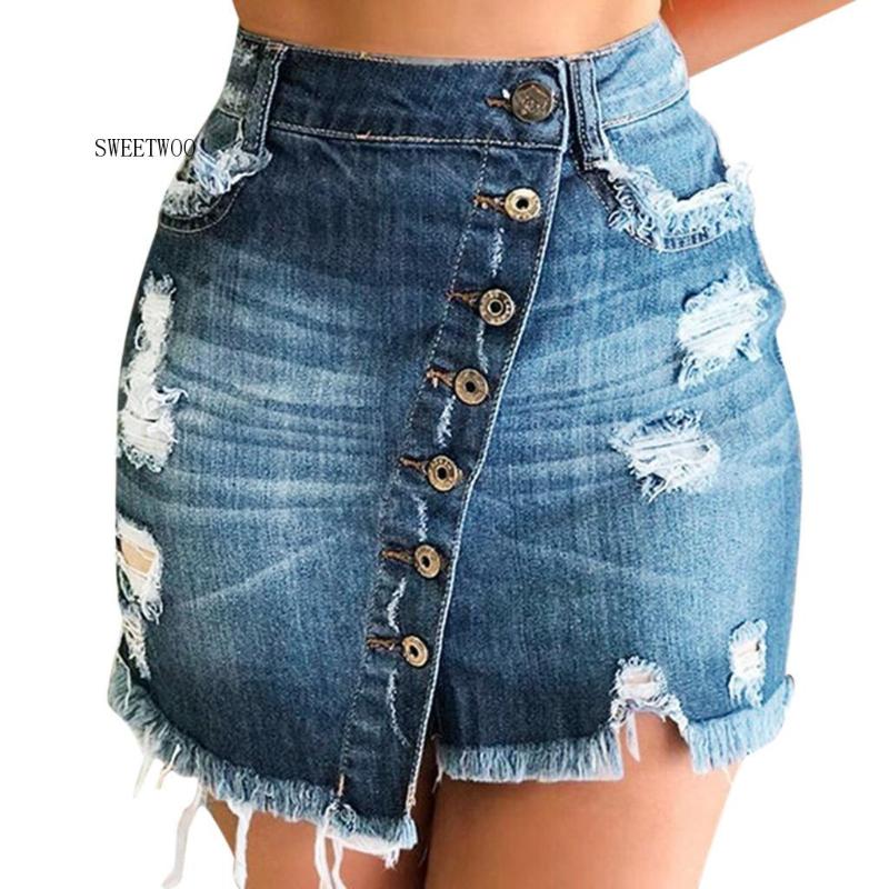 Summer Plus Size Shorts Women' Denim Mini Skirt Women' Blue Casual Mini Denim Distressed Bodycon Short Jean Skirt, Black
Summer Plus Size Shorts Women' Denim Mini Skirt Women' Blue Casual Mini Denim Distressed Bodycon Short Jean Skirt, Black
