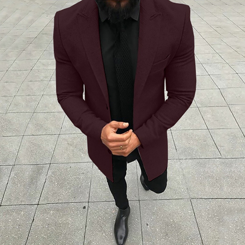 2020 Winter Men Slim Woolen Coat Luxury High Quality Thick Warm Single-breasted Business Casual Coat Jacket Men Coats, Gray-2
2020 Winter Men Slim Woolen Coat Luxury High Quality Thick Warm Single-breasted Business Casual Coat Jacket Men Coats, Gray-2
