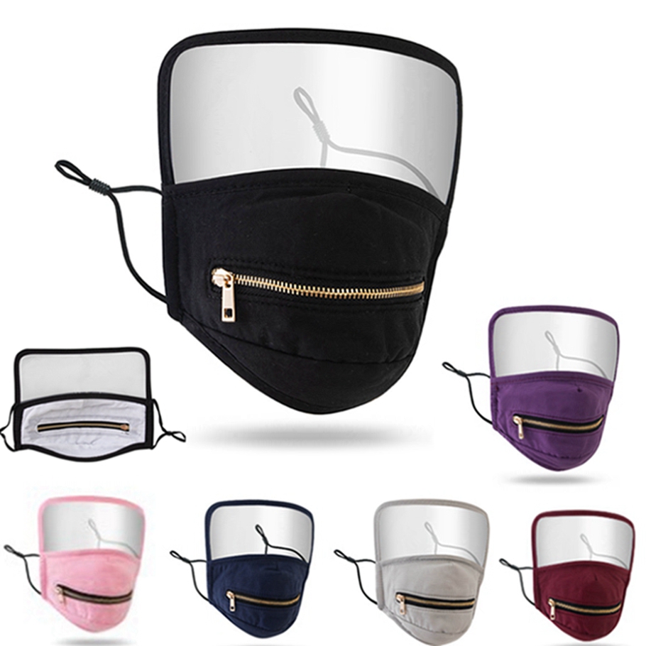 Zipper Face Mask with Shield 2 in 1 Washable Reusable Anti Dust Masks Protective Face Mask Shield New Designer HHA1484
Zipper Face Mask with Shield 2 in 1 Washable Reusable Anti Dust Masks Protective Face Mask Shield New Designer HHA1484