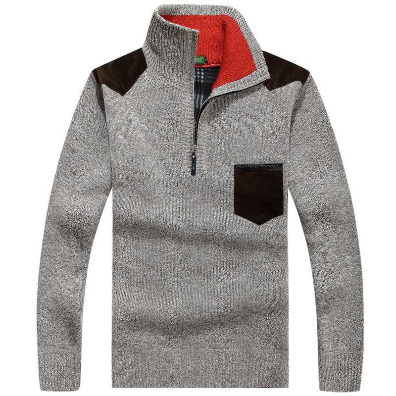 new Men's Warm Winter Thick Sweater 1/4 Zip Fleece Pullover Jacket Velvet Cashmere Sweaters Man Casual Knitwear Clothing, Beige
new Men's Warm Winter Thick Sweater 1/4 Zip Fleece Pullover Jacket Velvet Cashmere Sweaters Man Casual Knitwear Clothing, Beige