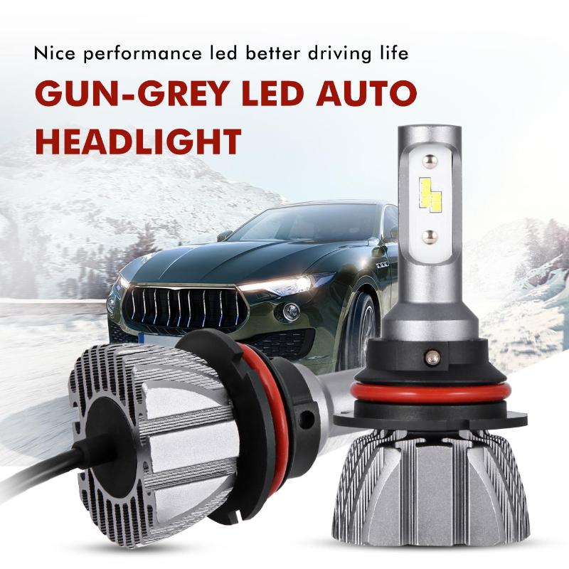 Ironwalls 2 Pcs 50W Car 9007 H1 LED Headlight Bulbs 5000lm 6500K Hi-Lo Beam Auto Headlamp 3 Sides SMD Led Fog Light Lamp
Ironwalls 2 Pcs 50W Car 9007 H1 LED Headlight Bulbs 5000lm 6500K Hi-Lo Beam Auto Headlamp 3 Sides SMD Led Fog Light Lamp