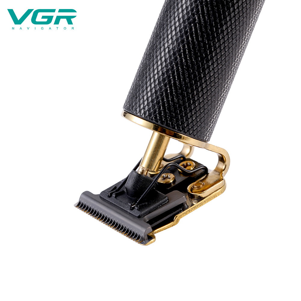 VGR V-058 Professional Men Beard Electric Hair Clipper Low Noise Rechargeable Barber Hair Cutting Machine