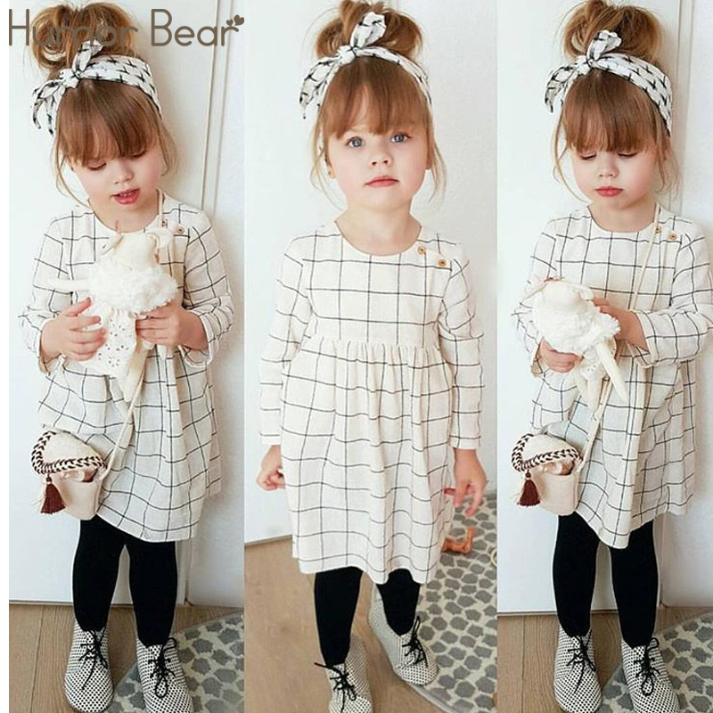 Humor Bear Girls Dress Princess Autumn Kids Dresses For Baby Girls Clothes Girls' Long Sleeved Lattice Dress + Headband, Ivory
Humor Bear Girls Dress Princess Autumn Kids Dresses For Baby Girls Clothes Girls' Long Sleeved Lattice Dress + Headband, Ivory