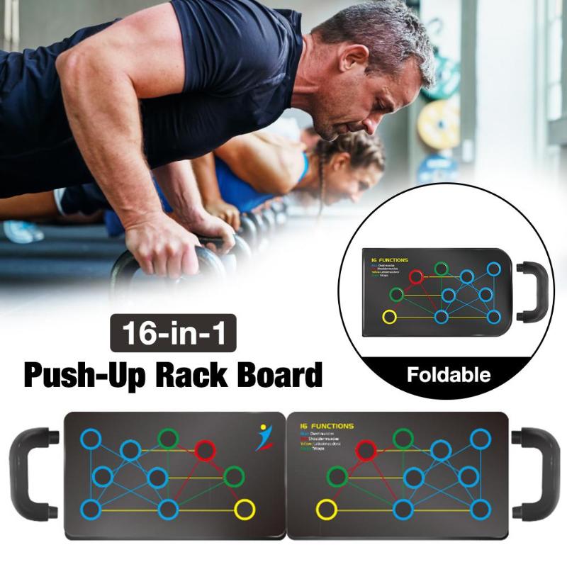 16-in-1 Push Up Board Rack Board With Handle Fitness Push-up Body Building Push-up Stands For GYM Body Exercise Tools
16-in-1 Push Up Board Rack Board With Handle Fitness Push-up Body Building Push-up Stands For GYM Body Exercise Tools