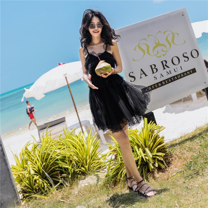 Beach Backless Black Spaghetti Strap Mesh Women Dresses Sleeveless Ladies Club Dresses Elegant Slim A Word Mini, Xaq725
Beach Backless Black Spaghetti Strap Mesh Women Dresses Sleeveless Ladies Club Dresses Elegant Slim A Word Mini, Xaq725