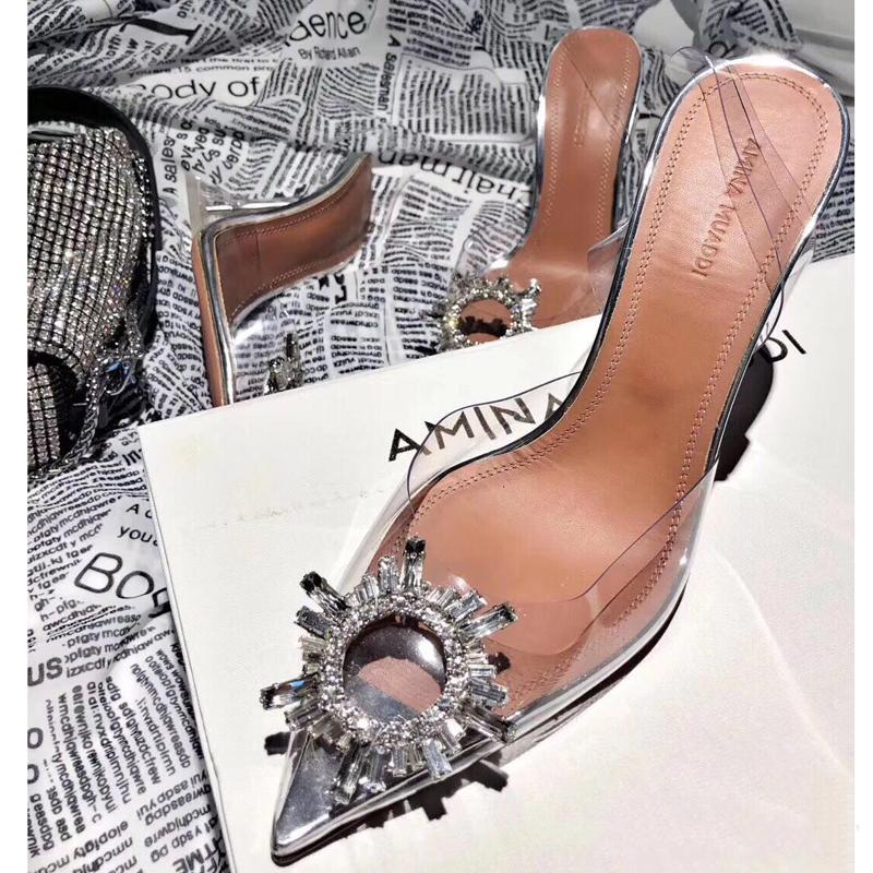 Woman Sandals Italy Amina Muaddi Black Satin Begum Sling Heels Amina Muaddi Begum Crystal Brooch Slingback Pumps Black Shoes, White1
Woman Sandals Italy Amina Muaddi Black Satin Begum Sling Heels Amina Muaddi Begum Crystal Brooch Slingback Pumps Black Shoes, White1