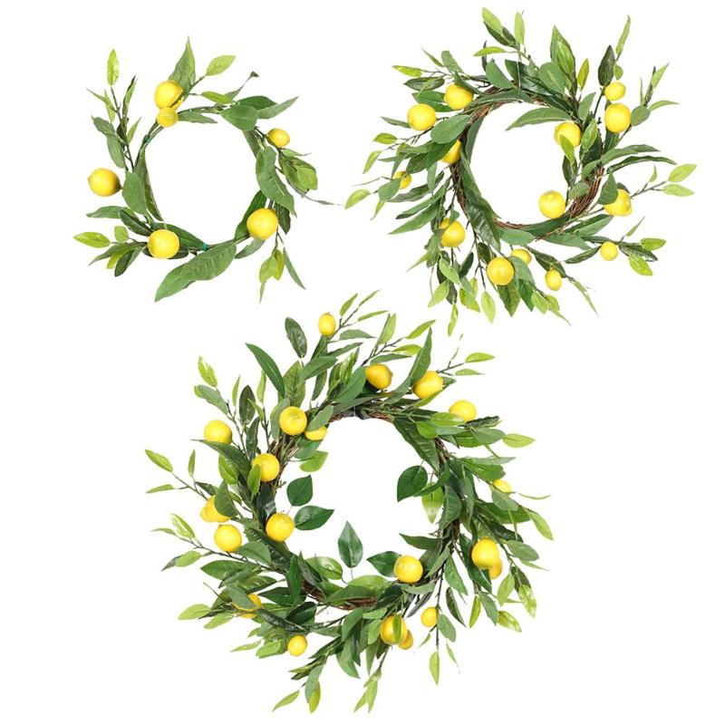 Artificial Wreath With Rattan Ring Wall Hanging Garland With Leaves For Front Door Home Wedding Decoration, 35cm
Artificial Wreath With Rattan Ring Wall Hanging Garland With Leaves For Front Door Home Wedding Decoration, 35cm