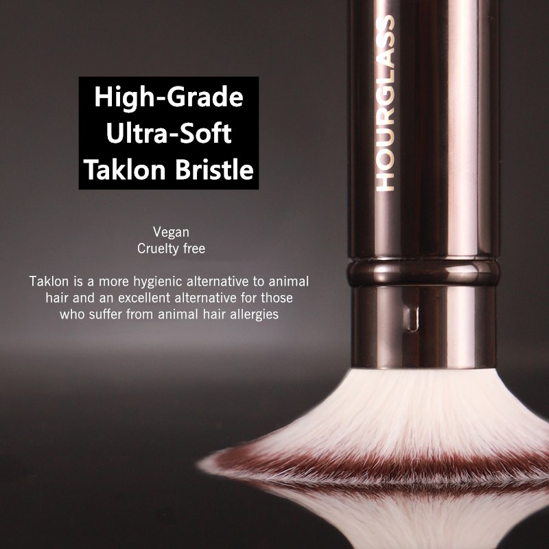 HG Retractable Double-Ended Complexion Makeup - Soft portable foundation blush powder concealer Cosmetics Brush