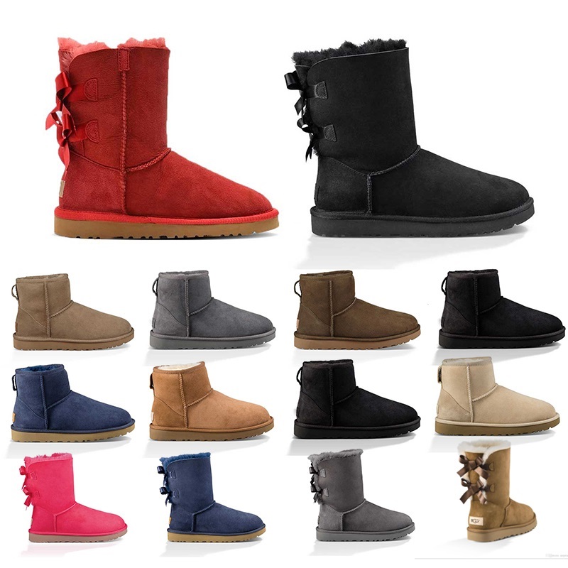 Boots Australia Classic Short Bow Ankle Knee Black Red Brown Blue Winter Snow Womens Girls Boot Keep Warm Online Sale, Beige 36-41
Boots Australia Classic Short Bow Ankle Knee Black Red Brown Blue Winter Snow Womens Girls Boot Keep Warm Online Sale, Beige 36-41