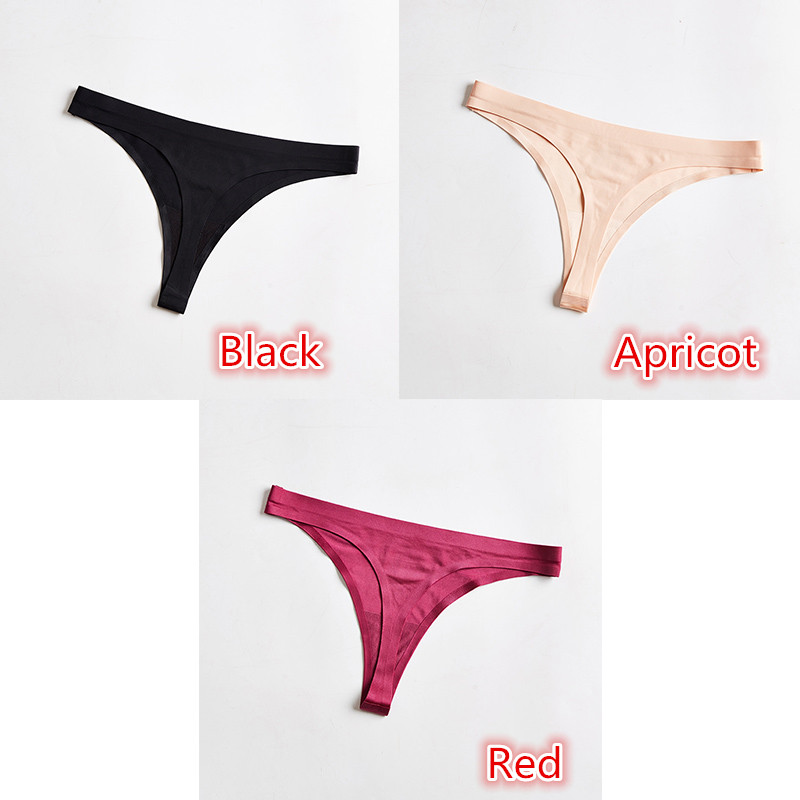 QIWN 3Pcs a lot Sexy Women Sport Panties Set Underwear Seamless Silk Thongs G-String Female Yoga String Low Waist Lady Lingerie, Set 5
QIWN 3Pcs a lot Sexy Women Sport Panties Set Underwear Seamless Silk Thongs G-String Female Yoga String Low Waist Lady Lingerie, Set 5