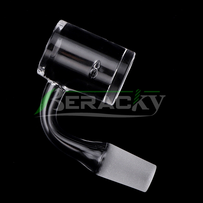 Beracky 3mm Wall 25mmOD Beveled Edge Quartz Banger With 2pcs Spinning Holes 10mm 14mm 18mm Male Female Quartz Banger Nails For Oil Rigs
Beracky 3mm Wall 25mmOD Beveled Edge Quartz Banger With 2pcs Spinning Holes 10mm 14mm 18mm Male Female Quartz Banger Nails For Oil Rigs