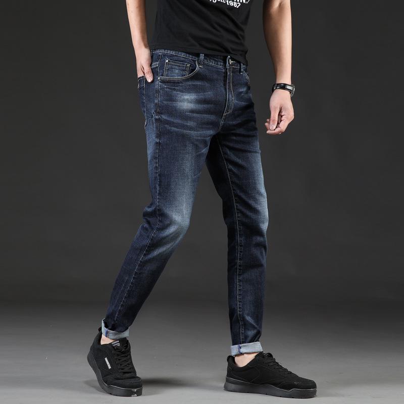 New Arrivals Men's Fashion Straight Denim Pants Slim Casual Jeans Pants Skinny Trousers, As pic
New Arrivals Men's Fashion Straight Denim Pants Slim Casual Jeans Pants Skinny Trousers, As pic