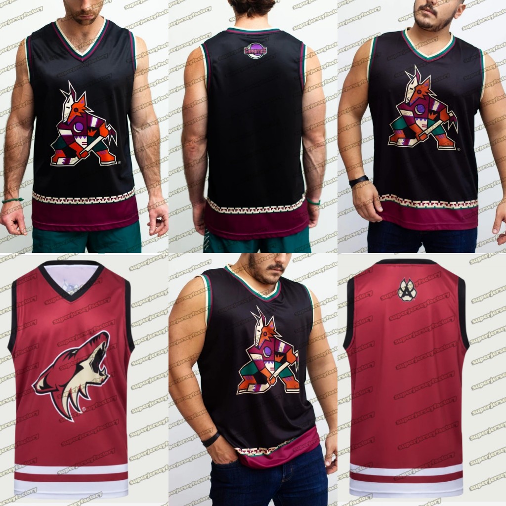 Arizona Coyotes Tank Jersey Oliver Ekman-Larsson Shane Doan Phil Kessel Darcy Kuemper Jakob Chychrun Vinnie Hinostroza Hockey Jersey, Red
Arizona Coyotes Tank Jersey Oliver Ekman-Larsson Shane Doan Phil Kessel Darcy Kuemper Jakob Chychrun Vinnie Hinostroza Hockey Jersey, Red