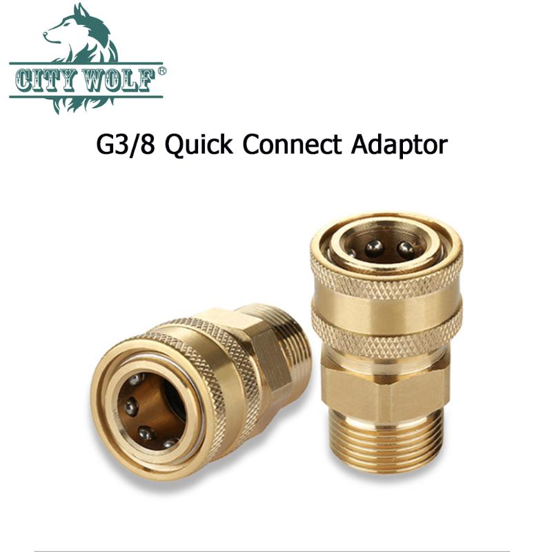 high pressure washer adaptor outside wire M22 to G3/8 quick connect female adaptor car wash gun snow foam lance joint car clean
high pressure washer adaptor outside wire M22 to G3/8 quick connect female adaptor car wash gun snow foam lance joint car clean