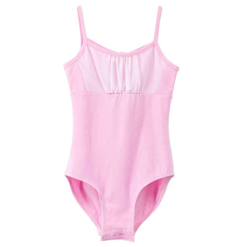 Children'S Dance Clothes Sling Girls Ballet Mesh Stitching Practice Jumpsuit Pink Open Dance Dress-120
Children'S Dance Clothes Sling Girls Ballet Mesh Stitching Practice Jumpsuit Pink Open Dance Dress-120