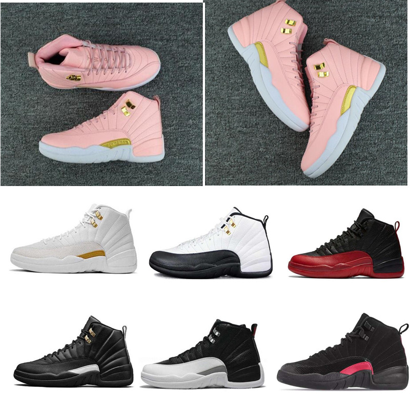 Quality Women 12s GS Hyper Violet Youth Pink Valentines Day Basketball Shoes Girls The Master Taxi Rush Pink Sneakers 36-40
Quality Women 12s GS Hyper Violet Youth Pink Valentines Day Basketball Shoes Girls The Master Taxi Rush Pink Sneakers 36-40